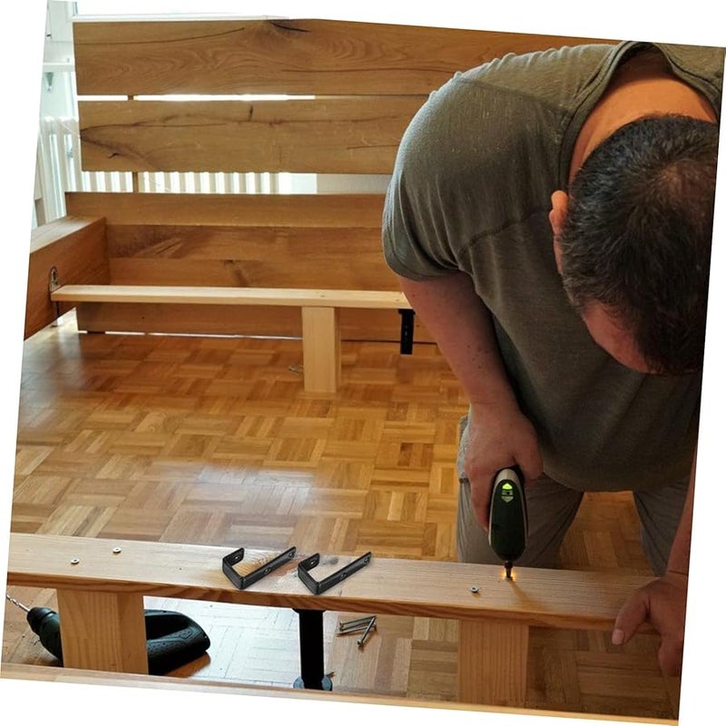 5 Pack Plastic Bunk Bed Ladder Hooks Safety Brackets For Boys And Girls - Image 3