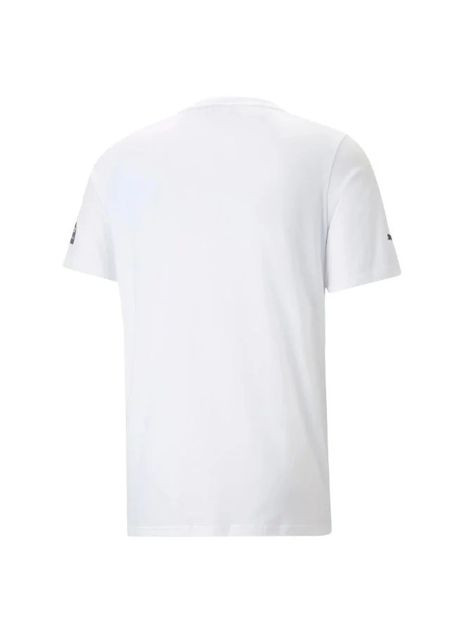 Red Bull  RBR Dynamic Bull Logo Tee  White for Men | Best Price UAE