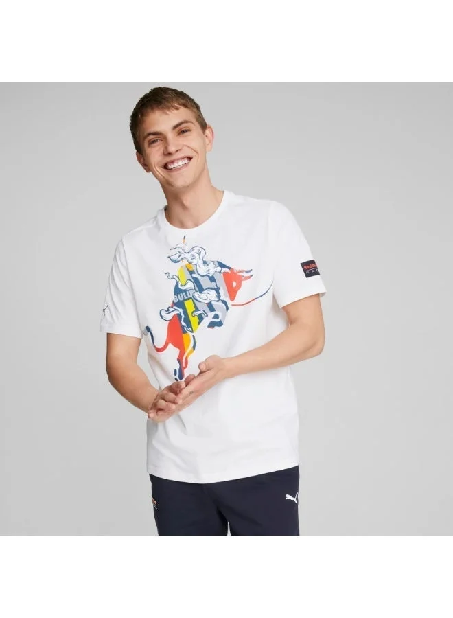 ريد بل RBR Dynamic Bull Logo Tee  White
