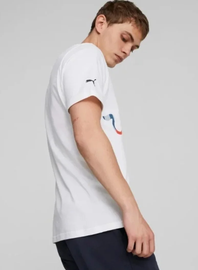Red Bull RBR Dynamic Bull Logo Tee  White