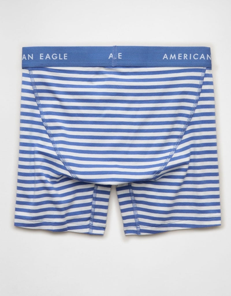 American Eagle AEO Men's Striped 6" Classic Boxer Brief - Image 4