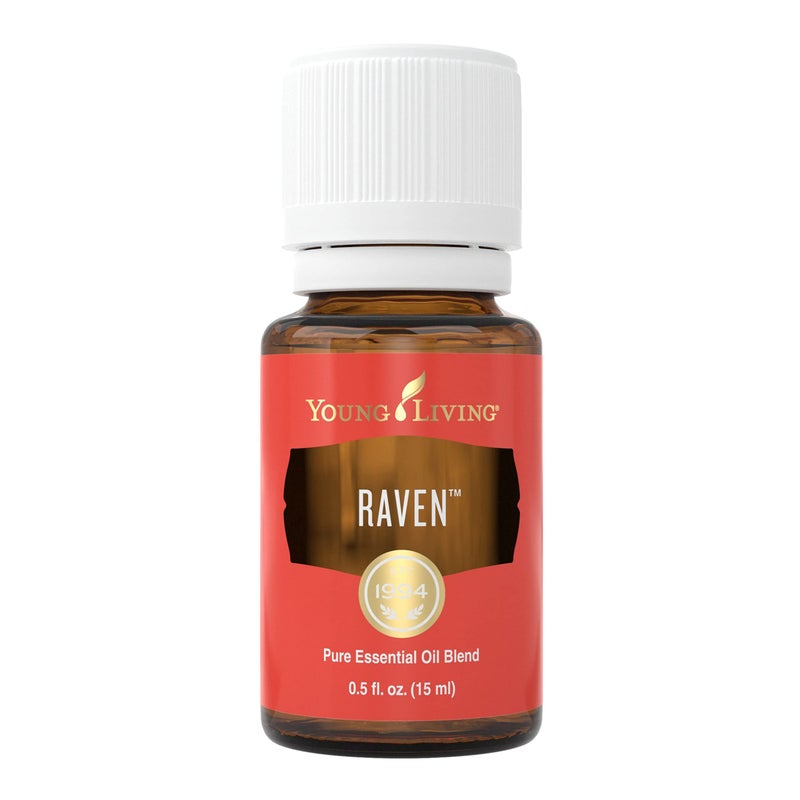 Young Living Raven Essential Oil Blend - Chilly, Minty Blend with Sweet Undertones - 15 ml - Image 1