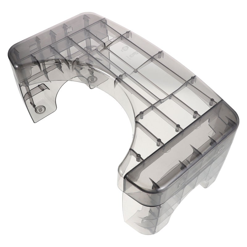 Toilet Stool: Bathroom Squatting Posture Poop Stool Clear for Kids and Adults Bathroom Squatting Use Light Gray - Image 1
