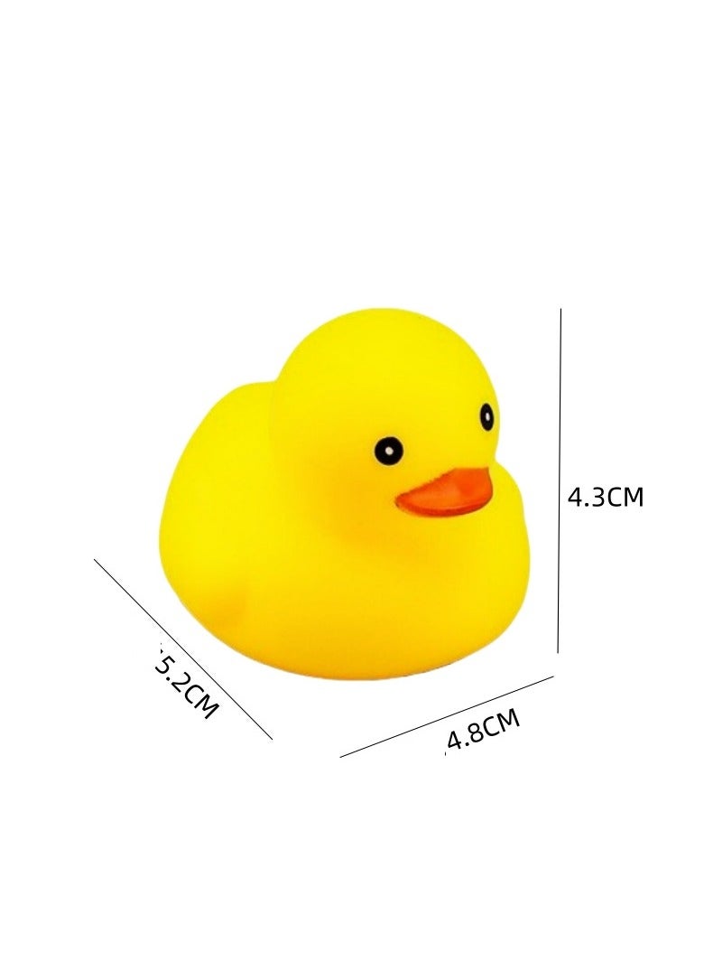 فولانري مجموعة بطات مطاطية صغيرة مكونة من 30 قطعة، بطات مطاطية صغيرة ملونة للأطفال، ألعاب بط استحمام عائمة وتصدر صريرًا لحفلات استقبال المولود الجديد، والشاطئ، وحمام السباحة، وأعياد الميلاد، والحفلات - Image 2