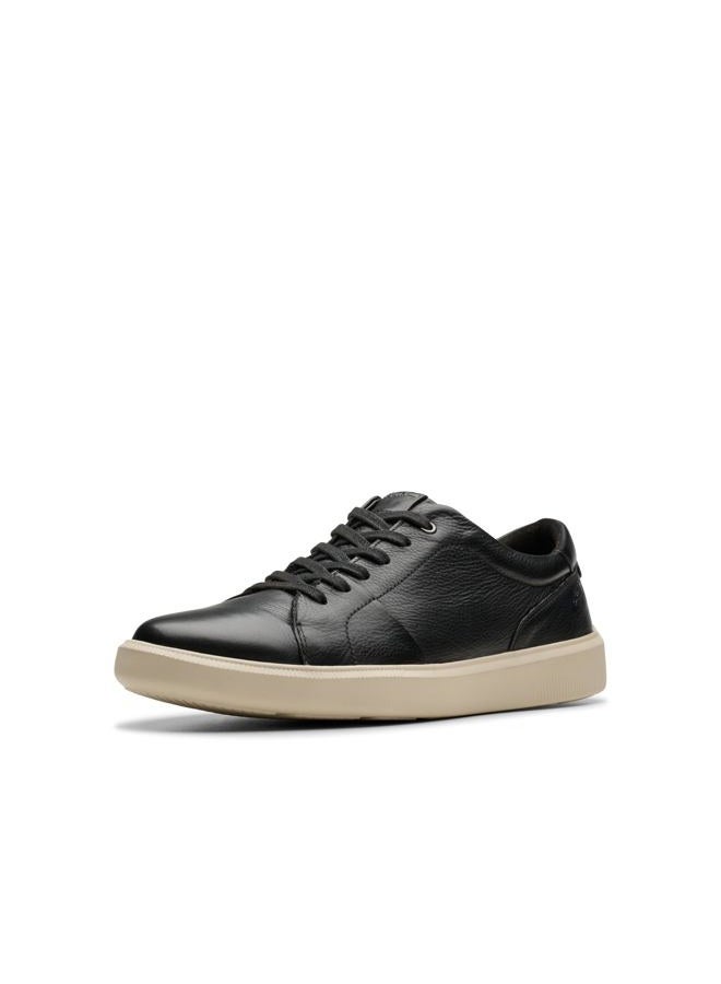 clarks حذاء رياضي بروتين للرجال، جلد أسود، 41.5 EU - Image 1