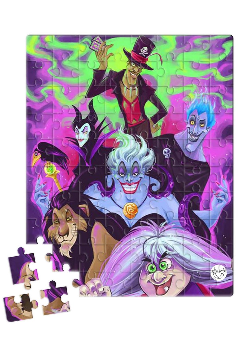 Reeman Design Puzzle printed with villain design