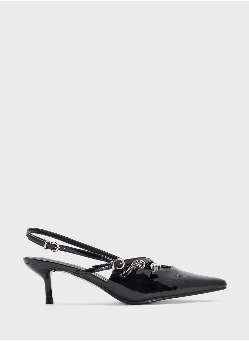 بيتك ستيبس Pointed Sling Back Pump