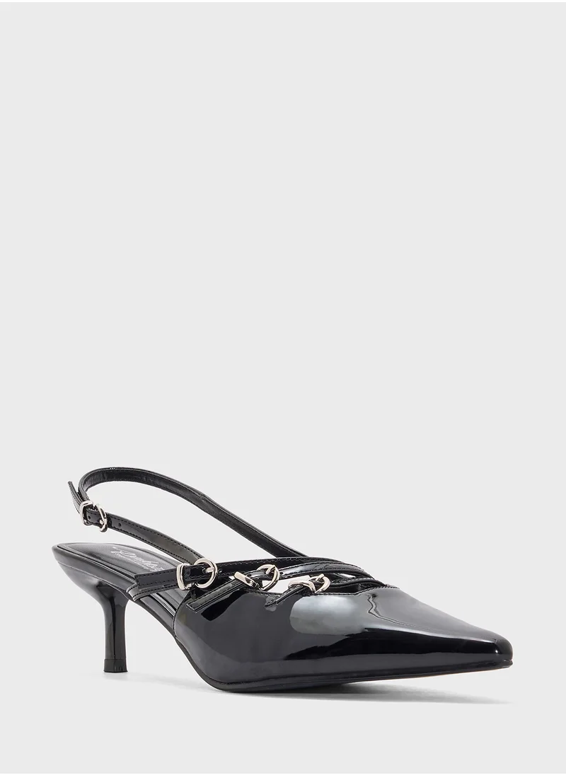 بيتك ستيبس Pointed Sling Back Pump