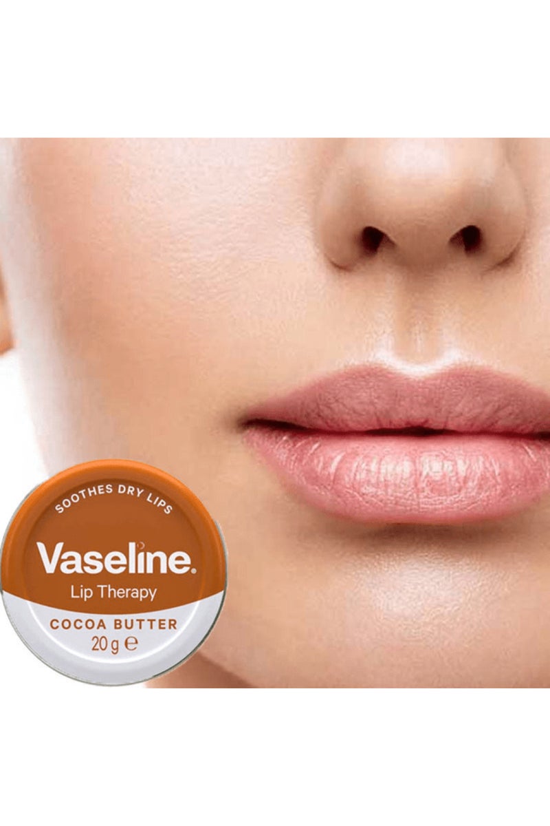 Vaseline Lip Therapy Cocoa Butter - 20g - Image 3