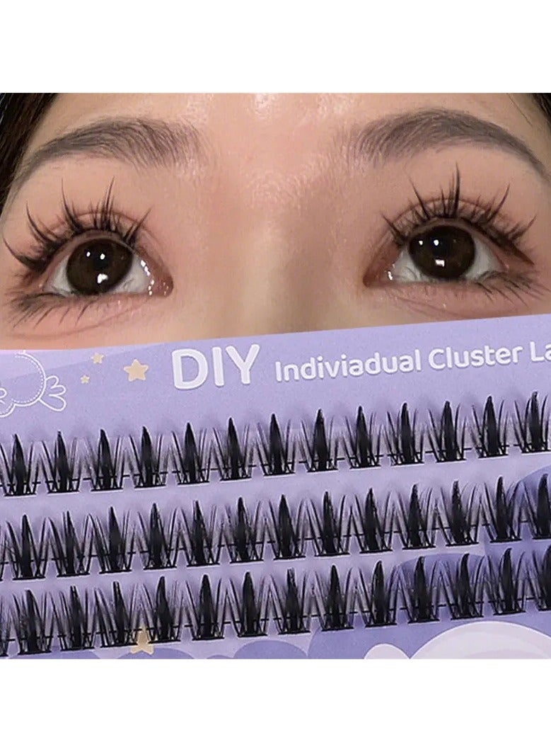 ORiTi Cruelty free hand made sterile PBT fiber synthetic lashes and cotton lash bands make them soft and lightweight to wear all day, - Image 1