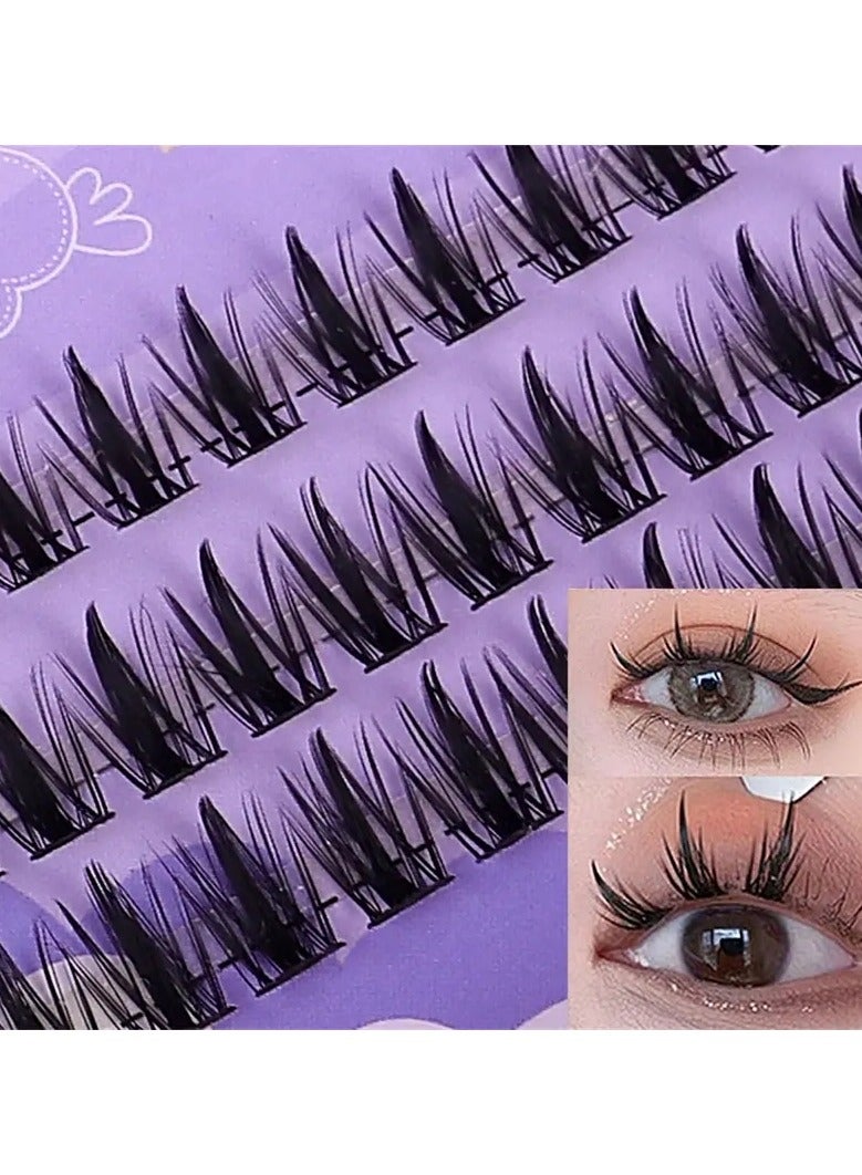 ORiTi Cruelty free hand made sterile PBT fiber synthetic lashes and cotton lash bands make them soft and lightweight to wear all day, - Image 3