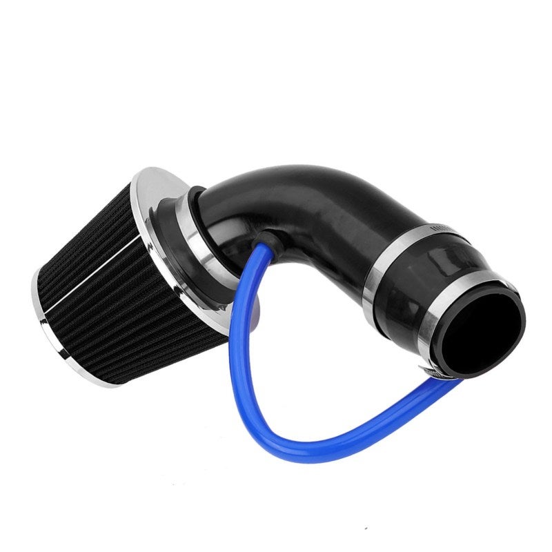 Cold Air Intake Kit: 76mm Black Aluminum Induction Pipe - High Temperature Resistant Anti-Corrosion Durable Funnel-Shaped Hose for Modified Vehicles & 76mm Diameter Cars - Image 4