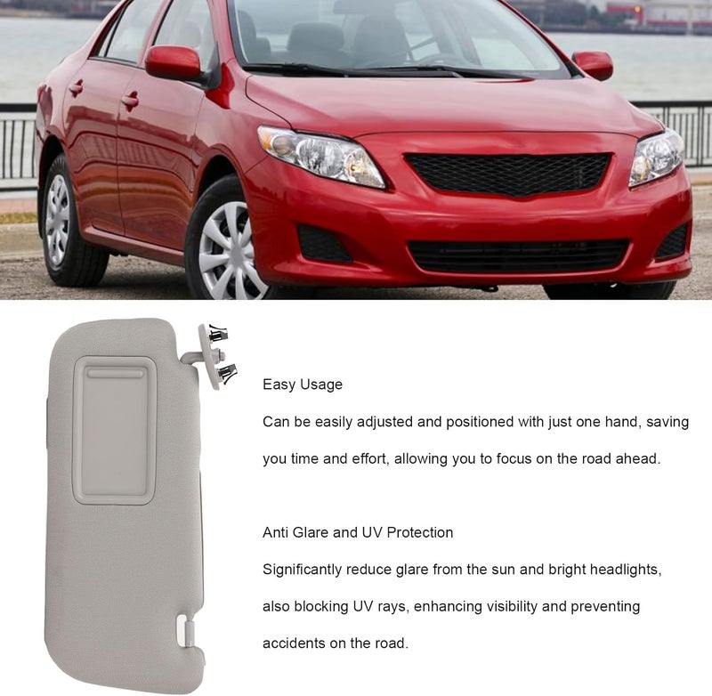 ciciglow Car Sun Visor for Corolla 2007-2013 - Image 3