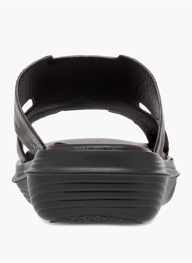 Le Confort - Men's Cutout Detail Slip-On Sandals - Image 1