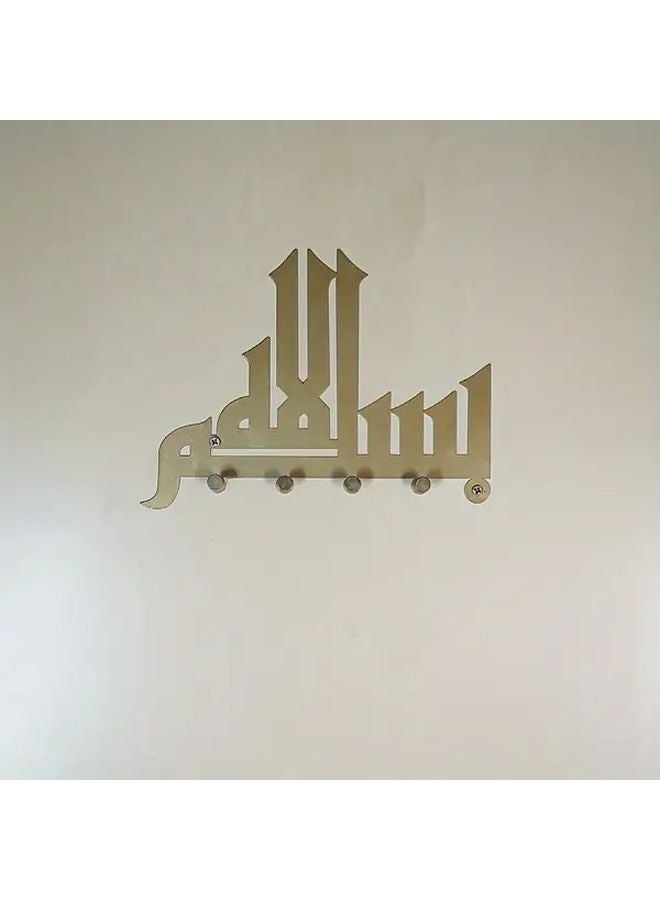 YSK 6A تعليقة حائط إسلامية معدنية هدية زينة لعيد الفطر لغرفة المعيشة غرفة النوم - Image 5