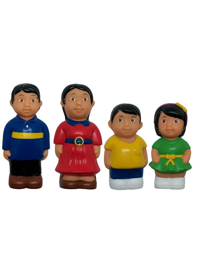 Get Ready Kids Asian Family Figures, Set of 4, 5" - Image 1