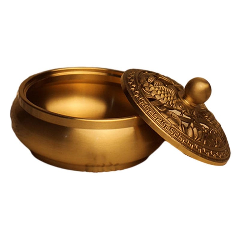 Brass Incense Burner Aromatherapy Censer For Home Decor Meditation And Living Room - Image 2
