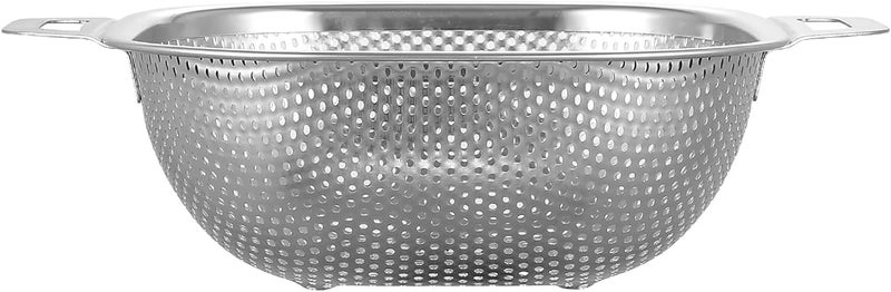 FENNEC MART 20cm Premium Stainless Steel Colander Handle Strainer for Washing Grains, Fruits, Veggies, and Pasta in The Kitchen - Image 4