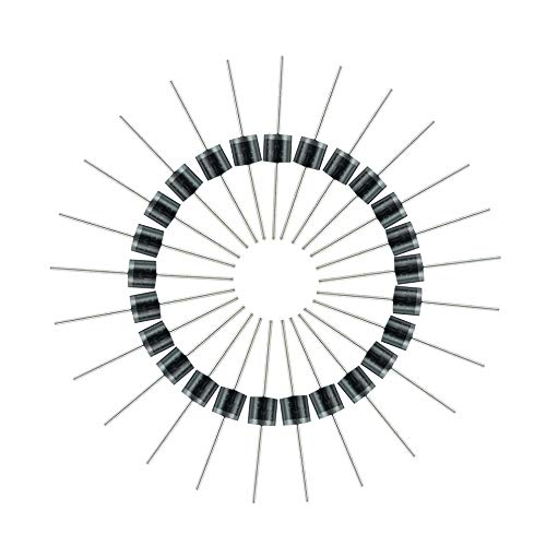 BOJACK 10A10 Rectifier Diode 10 A 1000 V Axial 10A10 10 amp 1000 volt Electronic Silicon Diodes (Pack of 25) - Image 2