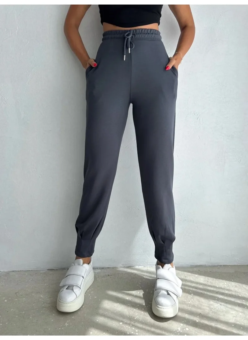 سوانا Pleated Modal Fabric Relaxed Fit Trousers
