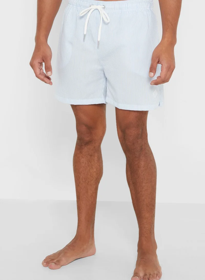 GANT Striped Swim Shorts