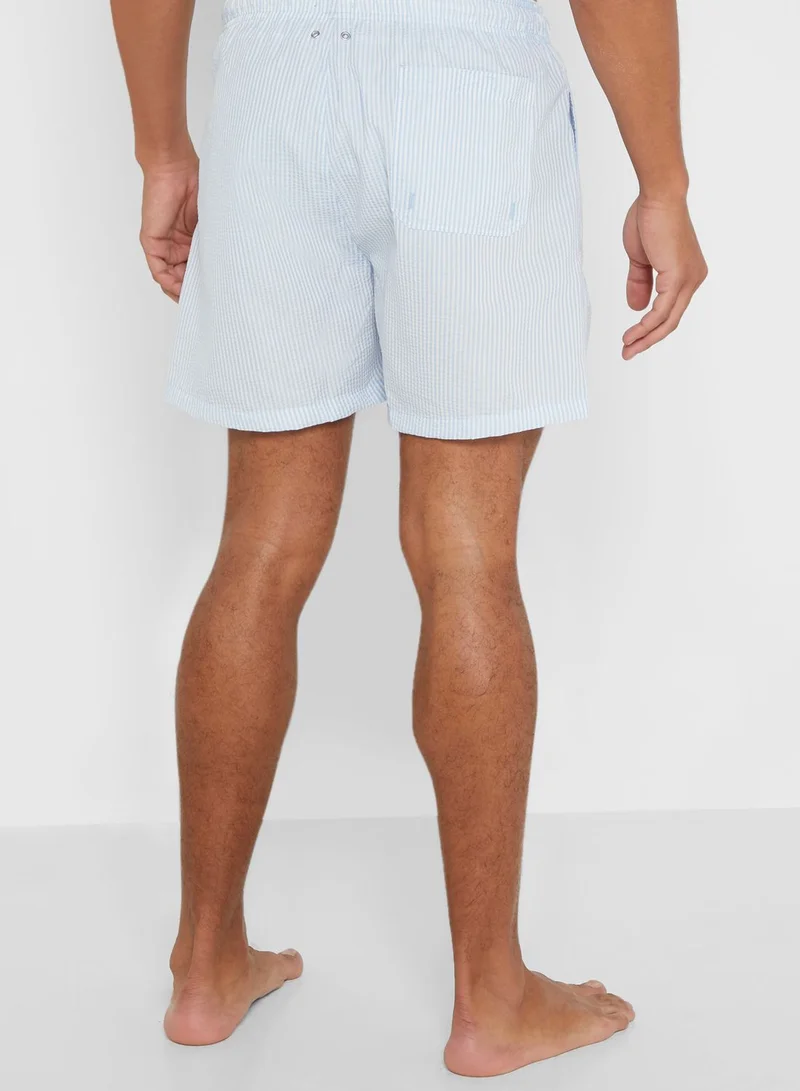 GANT Striped Swim Shorts