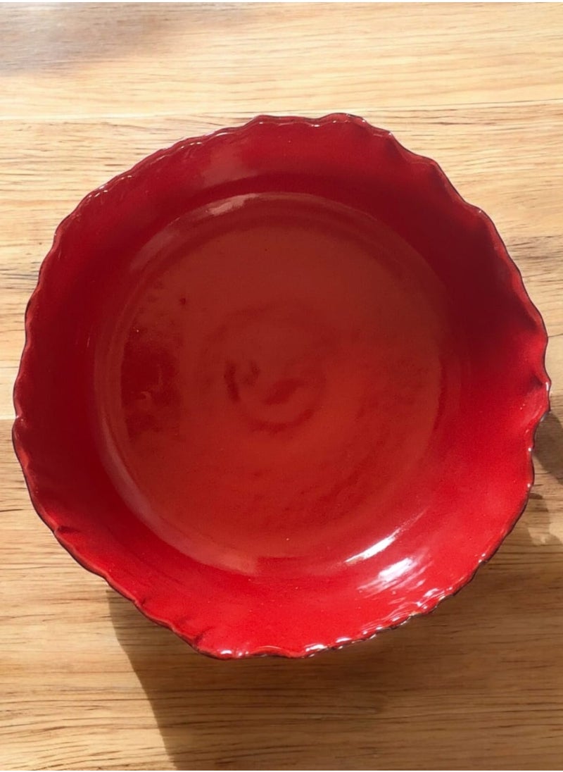 Generic A ceramic and porcelain tray that can withstand direct and indirect heat, from a flame or inside the oven.  - Image 3