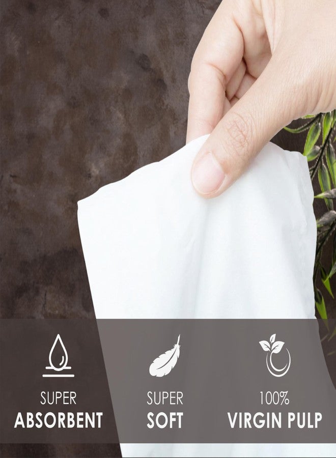 Tulips 2 Ply Pocket/Hankey Tissue Paper, Super soft and absorbent, made of100% virgin pulp,a gentle experince to all skin types travel packs Pack of 20 (2 Ply x 10 Pulls/ 200 Sheets) - Image 2