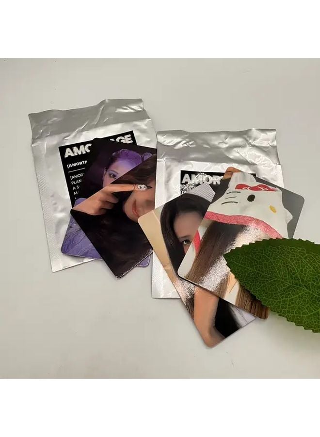 بطاقات تحية فضية عشوائية - صور لهواة الجمع - للمعجبين - منتجات محلية الصنع - Image 3