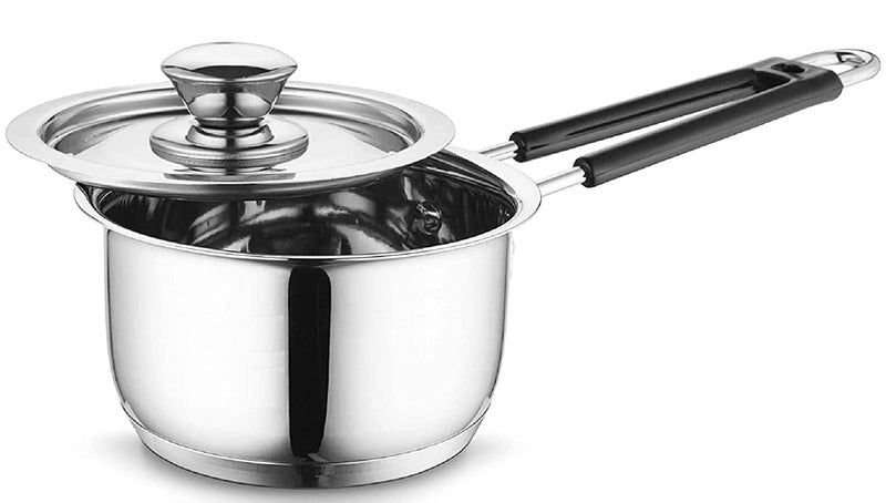 Bartan Star قدر بارطان ستار من الفولاذ المقاوم للصدأ مناسب لل induction مع غطاء - 500 مل - Image 1