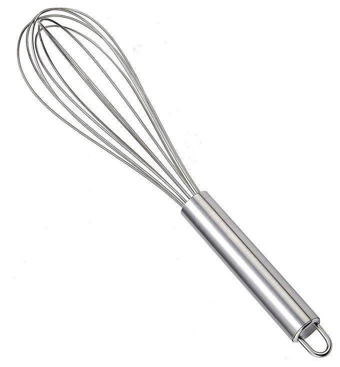 STAINLESS STEEL WIRE BALLOON EGG WHISK FROTHER WHISKER HAND BLENDER MILK EGG BEATER STIRRER KITCHEN UTENSIL TOOL 10 INCH