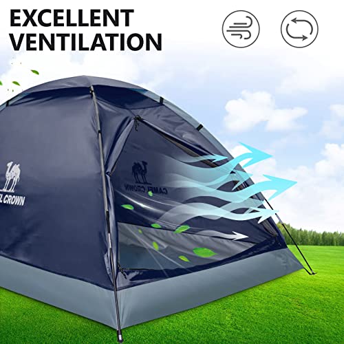CAMEL CROWN Tents for Camping 2/3/4/5 Person Camping Dome Tent, Waterproof,Spacious, Lightweight Portable Backpacking Tent for Outdoor Camping/Hiking - Image 4