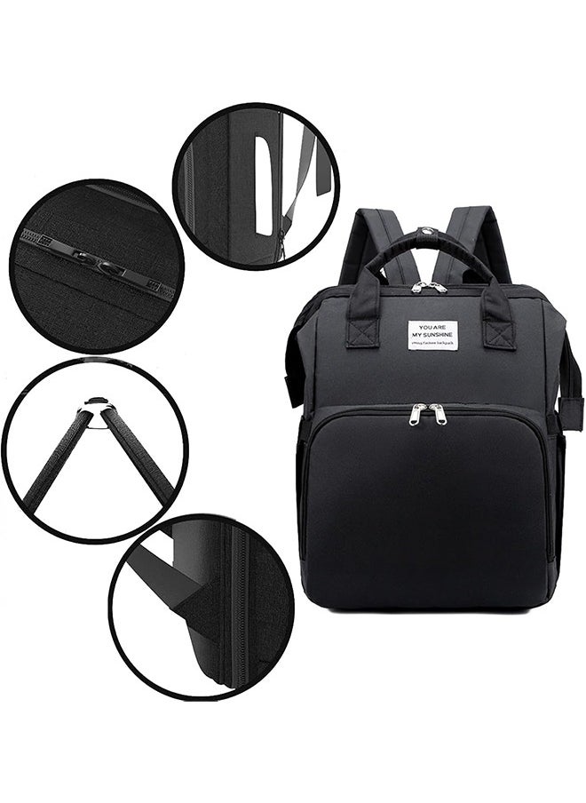 DAREU - Multifunctional Diaper Bag Backpack with Foldable Changing Station – Waterproof Baby Essentials Travel Bag with Insulated Pockets & Anti-Theft Compartment – Unisex Gift for Moms & Dads - Image 1