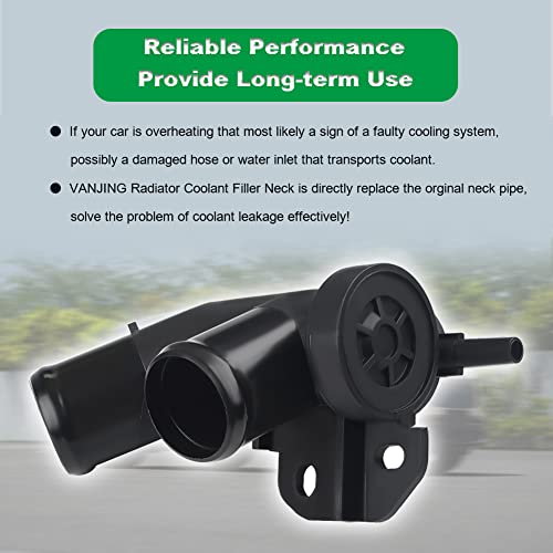 VANJING Radiator Coolant Filler Neck Compatible with Nissan Murano 2009-2014, Questx 2011-2017 Replacement for 21517-JP00A - Image 5