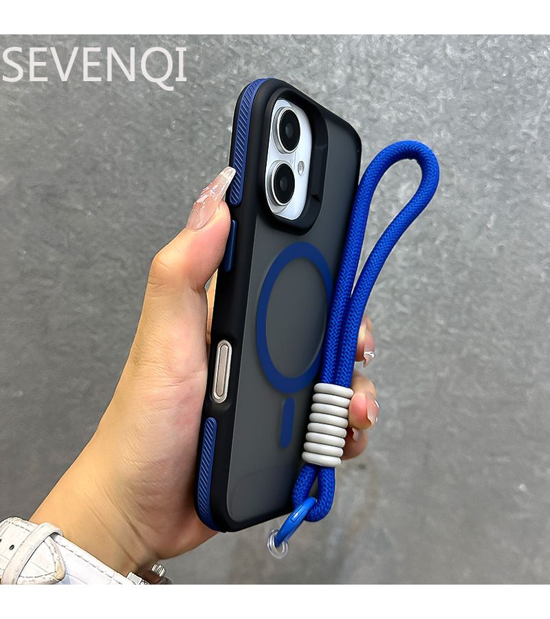 Green Dual Color Shield Armor Magnetic Case for iPhone 13 Anti Slip Edge - Image 1