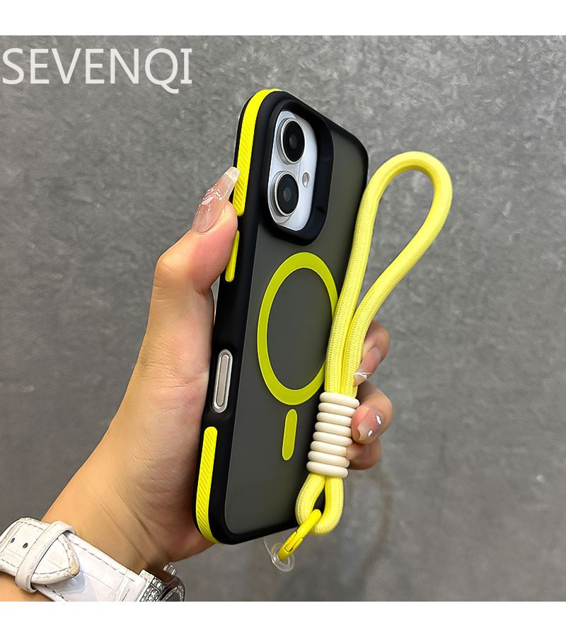Green Dual Color Shield Armor Magnetic Case for iPhone 13 Anti Slip Edge - Image 2