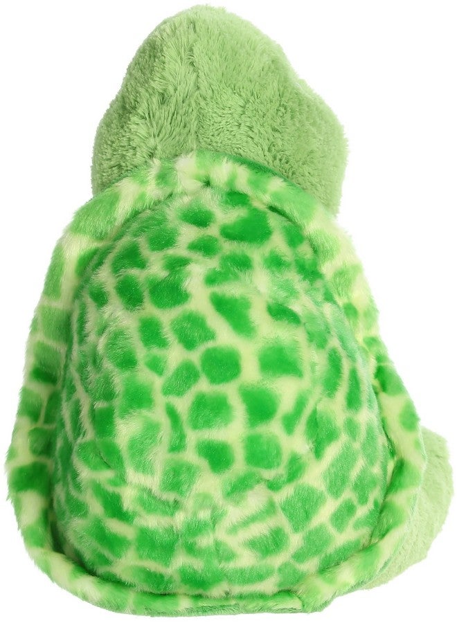 Aurora® Cuddly Turtle Stuffed Animal - Cozy Comfort - Endless Snuggles - Green 14 Inches - Image 4