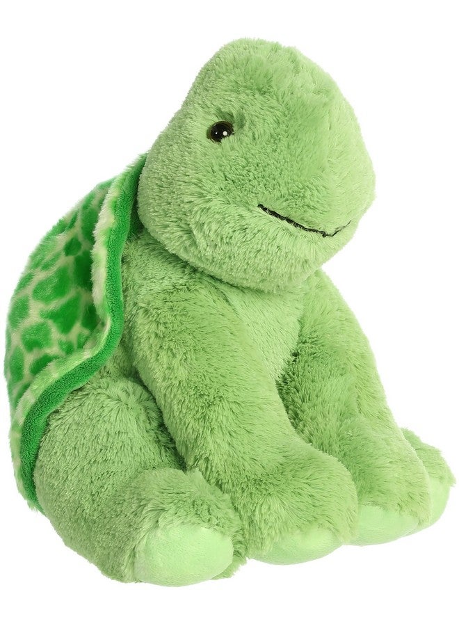 Aurora® Cuddly Turtle Stuffed Animal - Cozy Comfort - Endless Snuggles - Green 14 Inches - Image 1