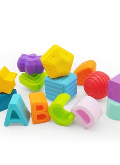 MIXDE Kids Shape Sorting Toy Set Early Educational Grasp Intelligence Box Baby Bath Accessories  - Image 2