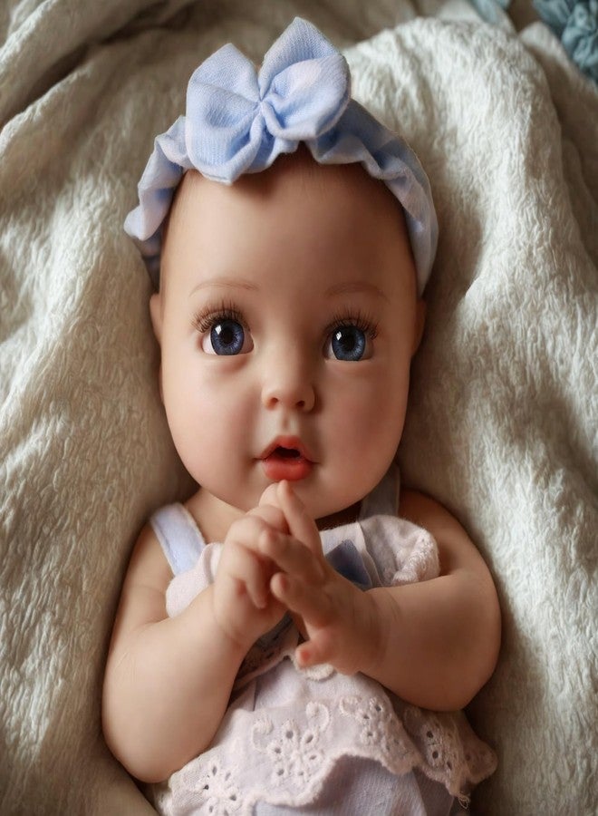 BABESIDE Lifelike Reborn Baby Dolls Girl Terry - 12 Inch Silicone Full Body Realistic-Newborn Baby Dolls Real Life Silicone Baby Doll Sweet Smile Baby Doll Gift for Kids Age 3+ - Image 1