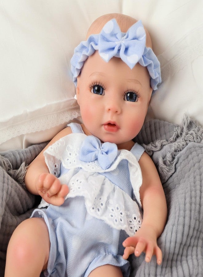BABESIDE Lifelike Reborn Baby Dolls Girl Terry - 12 Inch Silicone Full Body Realistic-Newborn Baby Dolls Real Life Silicone Baby Doll Sweet Smile Baby Doll Gift for Kids Age 3+ - Image 2