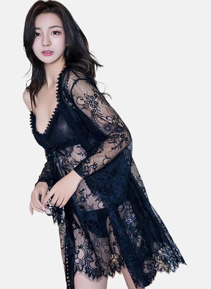 يونيكي Black Solid Babydoll