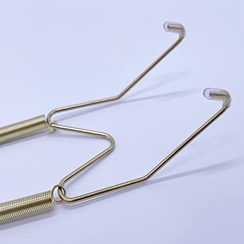 Xinlinke Lot5 10-Inch Large Invisible Plate Wire Hanger Wall Holders with Protective Rubber Cover for 9" to 11" Decorative Tray - Image 5