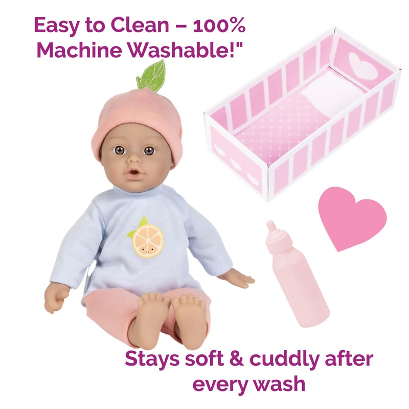 Adora Amazon Exclusive Sweet Babies Collection, 11â€ Soft and Cuddly Baby Doll Machine Washable, Birthday Gift For Ages 1+ - Baby Grapefruit - Image 5