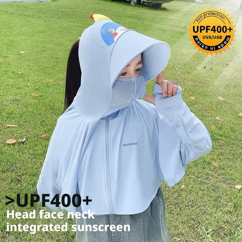 Children's UV Protection Jacket - Ice Silk, Breathable, Summer 2025 - Image 4
