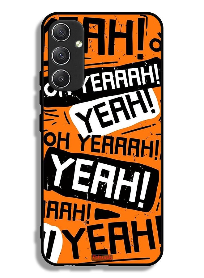 Tolwak Samsung Galaxy A34 5G Protective Case Cover Oh Yeah - Image 1