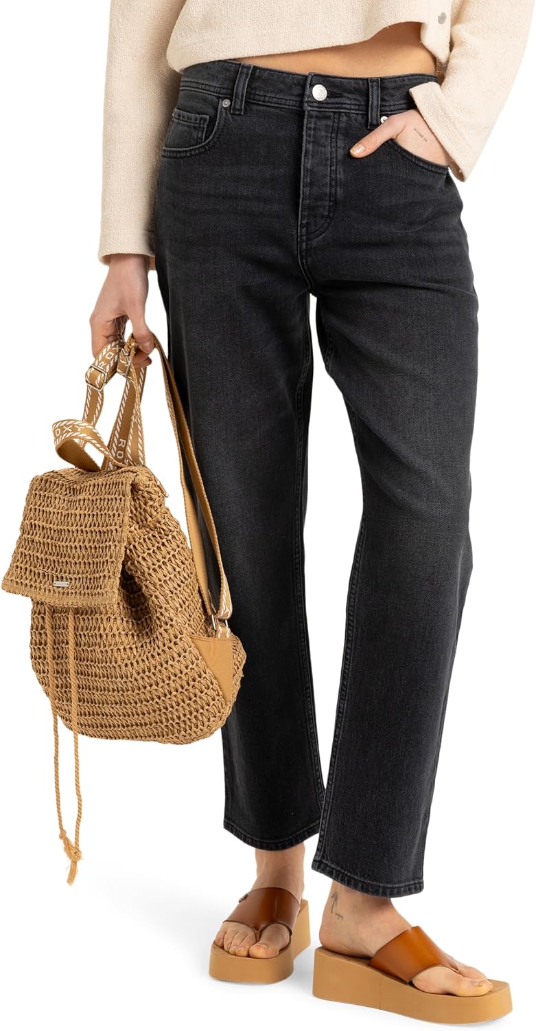 Roxy Womens Stylish Durable Woven Straw Backpack with Adjustable Straps Spotless SunniesNatural One Size - Image 5