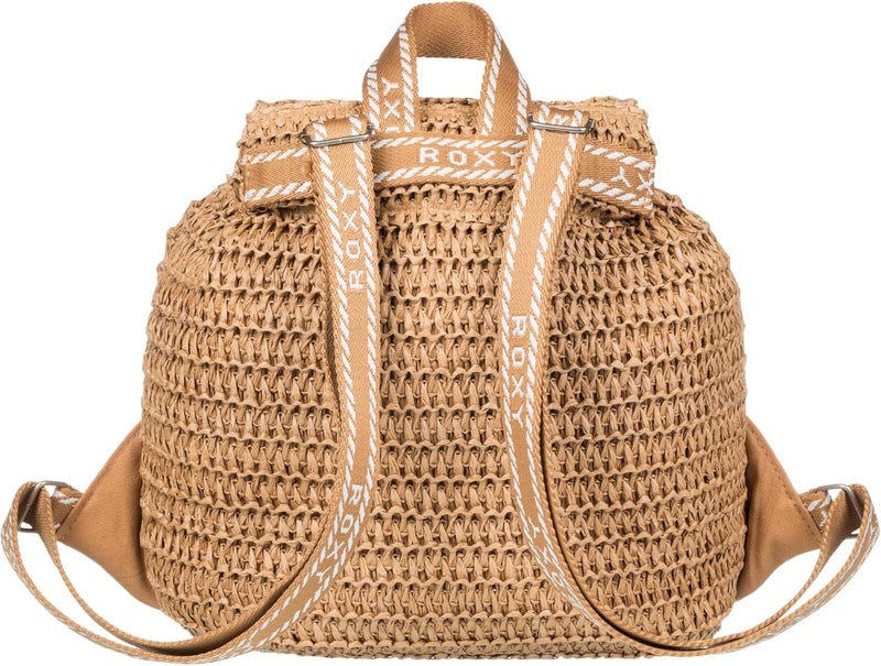 Roxy Womens Stylish Durable Woven Straw Backpack with Adjustable Straps Spotless SunniesNatural One Size - Image 4