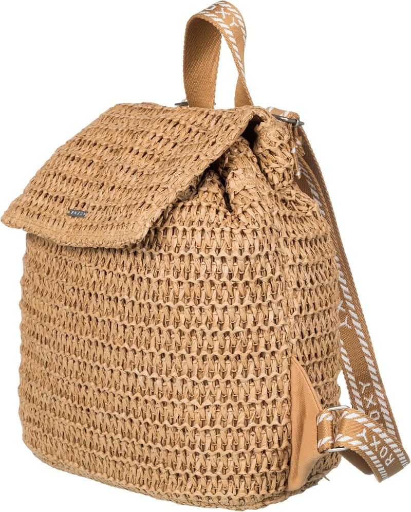 Roxy Womens Stylish Durable Woven Straw Backpack with Adjustable Straps Spotless SunniesNatural One Size - Image 2