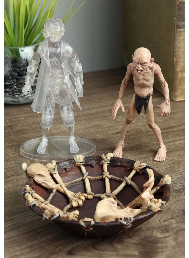 DIAMOND SELECT TOYS Diamond Select Toys San Diego Comic-Con 2021 Exclusive The Lord of The Rings: Frodo & Gollum Deluxe Action Figure Box Set, Multicolor  - Image 2